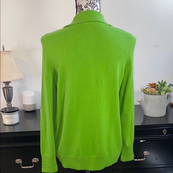 Talbots Full Zip Cardigan Sweater Size XP 12 - Picture 9 of 12